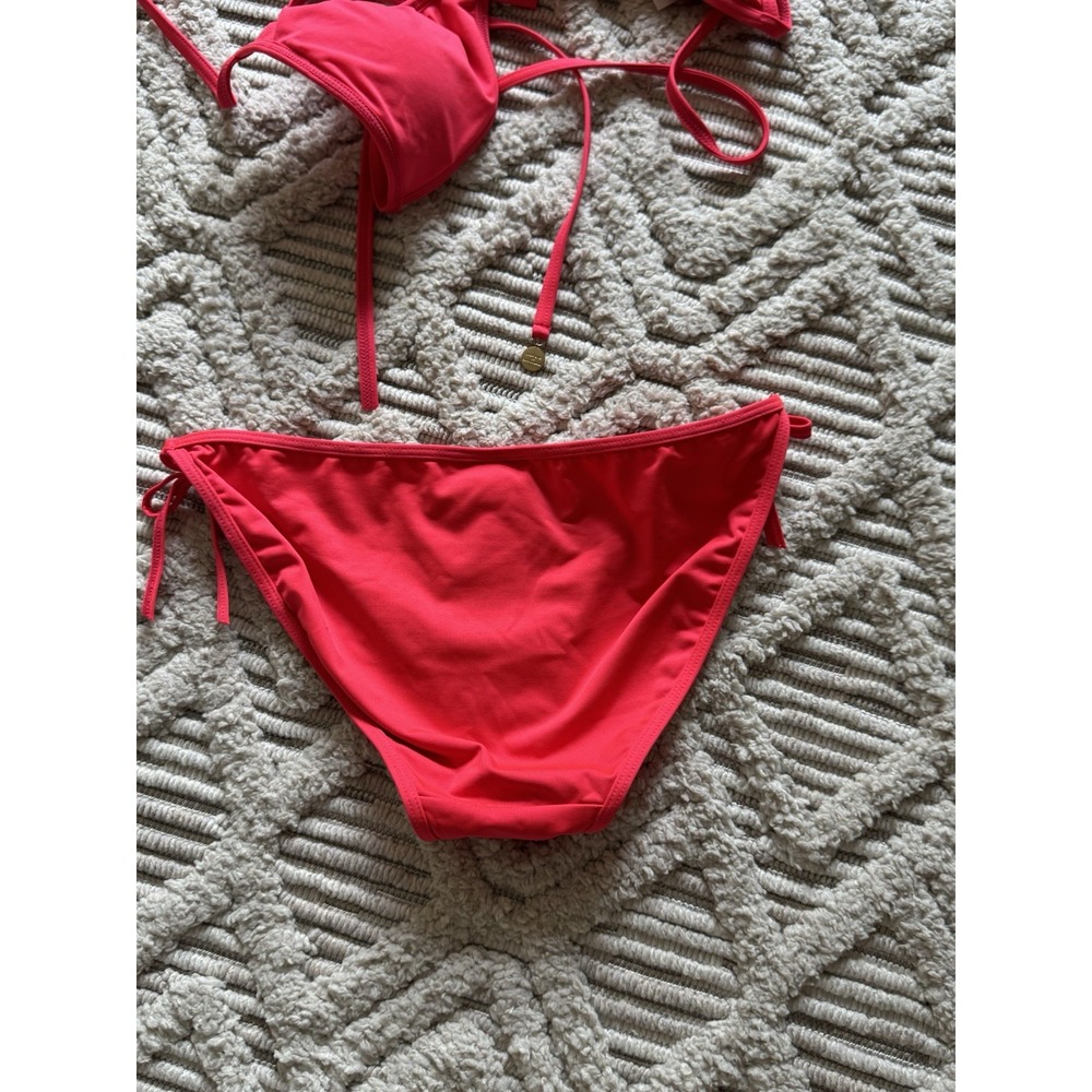 Kate Spade New‎ York Dive In Swimsuit Bikini 2pc set Sz M Georgia Beach Geranium - Picture 3 of 5
